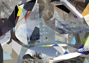 Geometria urbana fragmentada de Stefan Fransson