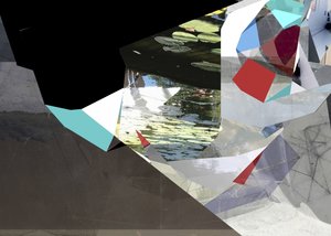 Fragmentos geométricos refletores