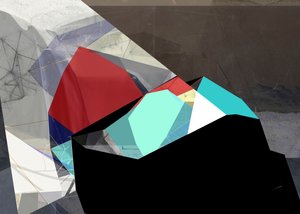 Composição geométrica vibrante de Stefan Fransson