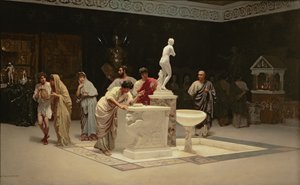 No Foyer de Mecenas