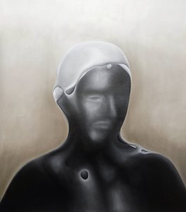 Figura abstracta escura de Stefano Mazzolini