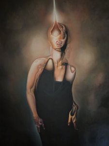 Figura de luz etérea de Stefano Mazzolini