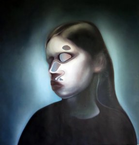 Misteriosa mulher abstrata de Stefano Mazzolini