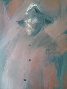 Misteriosa figura encapuzada de Stefano Mazzolini