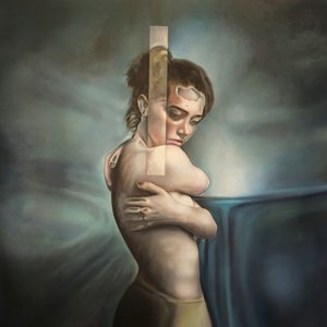 Retrato de mulher pensativa de Stefano Mazzolini