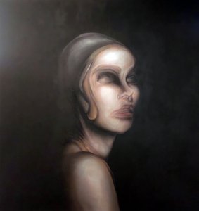 Retrato surrealista de mulher de Stefano Mazzolini