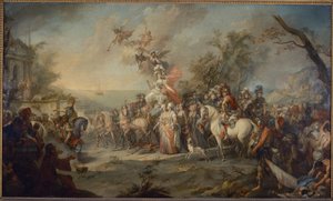 Alegoria da vitória de Catarina, a Grande, sobre os turcos e os tártaros