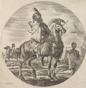 paisagem de Stefano della Bella