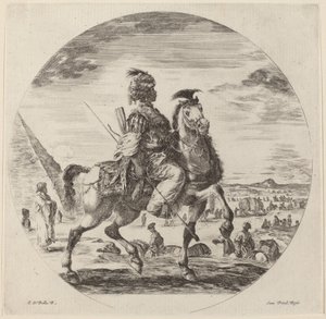 Um Cavaleiro Negro de Stefano della Bella