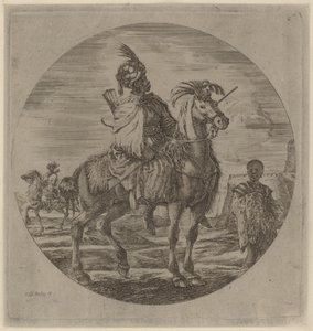 Um Cavaleiro Negro de Stefano della Bella