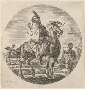 Um Cavaleiro Negro de Stefano della Bella