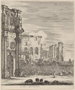 paisagem de Stefano della Bella