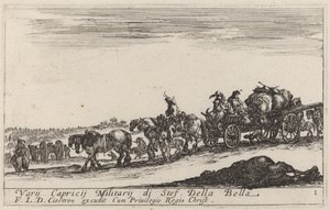 paisagem de Stefano della Bella