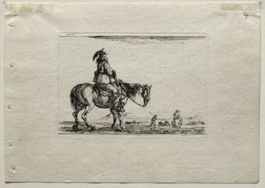 Caprichos: Cavalheiro Montado de Stefano della Bella