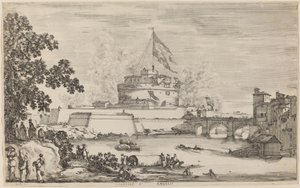paisagem de Stefano della Bella