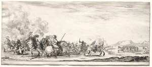 Cavalaria Skirmish. de Stefano della Bella