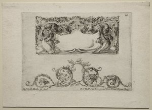 Coleção de Vários Caprichos e Novos Desenhos de Cartuchos e Ornamentos: Nº 16