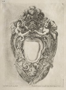Coleção de vários caprichos e novos desenhos de cartelas e ornamentos: No. 3.