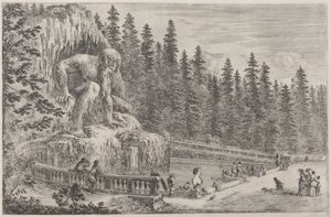 Estátua Colossal dos Apeninos de Stefano della Bella