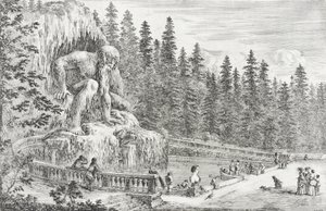 Estátua colossal dos Apeninos de Stefano della Bella