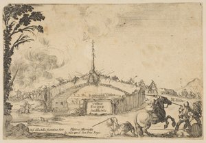 paisagem de Stefano della Bella