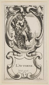 Outono, outono, de The Four Seasons, ca. 1641 de Stefano della Bella