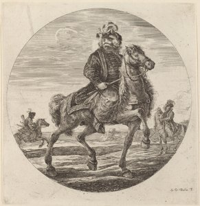 paisagem de Stefano della Bella