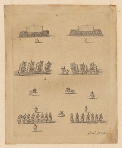 Unidades de infantaria e cavalaria de Stefano della Bella