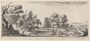 paisagem de Stefano della Bella
