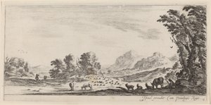 paisagem de Stefano della Bella