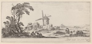 paisagem de Stefano della Bella