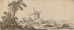 paisagem de Stefano della Bella