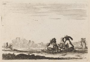 paisagem de Stefano della Bella