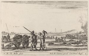 paisagem de Stefano della Bella