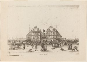Praça Dauphine de Stefano della Bella