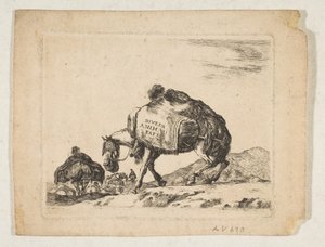Placa 1: um cavalo de carga, de 
