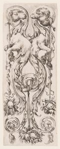 Prato, de Ornamenti o Grottesche (Ornamentos ou Grotescos) de Stefano della Bella