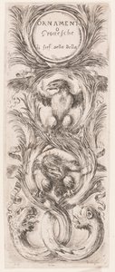 Prato, da série Ornamenti o grottesche (Ornamentos ou Grotescos) de Stefano della Bella