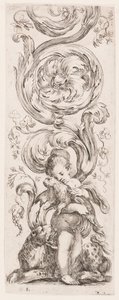 Prato, da série Ornamenti o grottesche (Ornamentos ou Grotescos) de Stefano della Bella