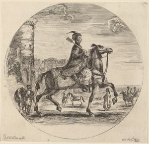paisagem de Stefano della Bella