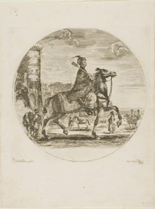 cavaleiro polonês de Stefano della Bella