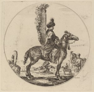 paisagem de Stefano della Bella
