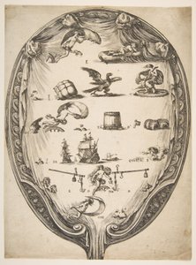 Tela com Rebus of Fortune, ca. 1639