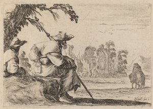 paisagem de Stefano della Bella
