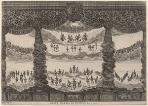 paisagem de Stefano della Bella