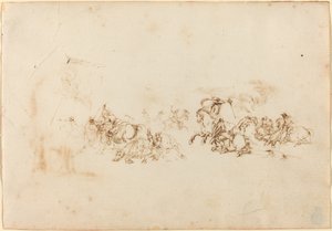O Combate de Cavalaria de Stefano della Bella
