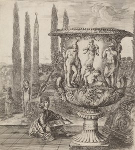 paisagem de Stefano della Bella