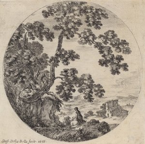 paisagem de Stefano della Bella