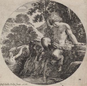 paisagem de Stefano della Bella
