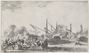 Batalha Naval
Desempenhos marítimos (título da série)
Suite de huit marines (título da série) de Stefano della Bella